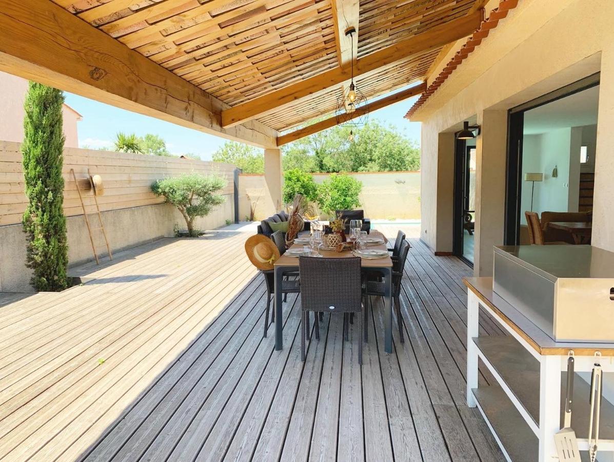 Le Petit Bali Spacieuse Villa Pour 8 Avec Piscine Saint-Cyprien  Dış mekan fotoğraf