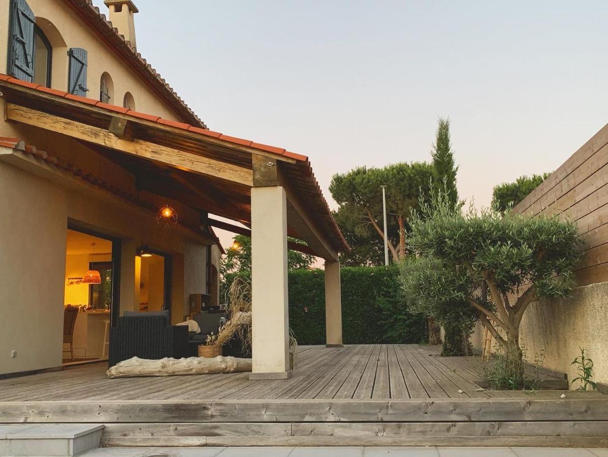 Le Petit Bali Spacieuse Villa Pour 8 Avec Piscine Saint-Cyprien  Dış mekan fotoğraf