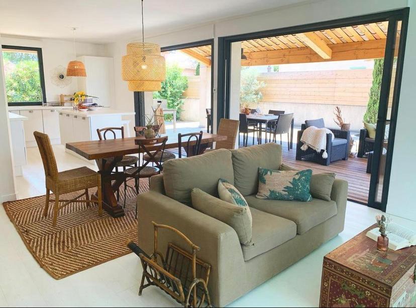 Le Petit Bali Spacieuse Villa Pour 8 Avec Piscine Saint-Cyprien  Dış mekan fotoğraf
