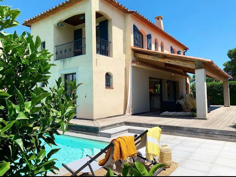 Le Petit Bali Spacieuse Villa Pour 8 Avec Piscine Saint-Cyprien  Dış mekan fotoğraf
