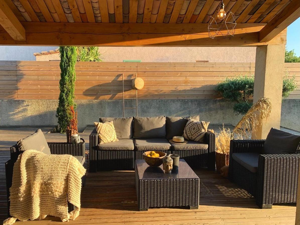 Le Petit Bali Spacieuse Villa Pour 8 Avec Piscine Saint-Cyprien  Dış mekan fotoğraf